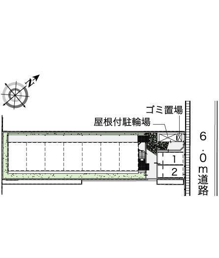 ノーヴァⅢ(43707)の駐車配置図