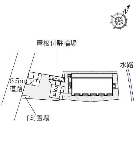 路家燕沢(54772)の駐車配置図
