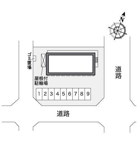 ドリーミー湘南Ⅲ(26894)の駐車配置図
