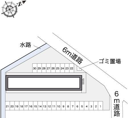 プレシオＥ(13533)の駐車配置図