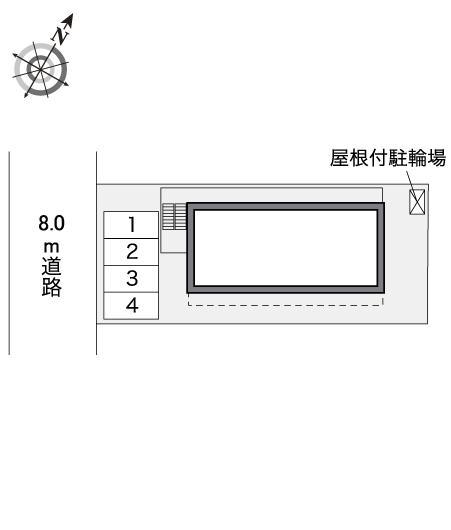ヴィクトワール　Ⅱ(30878)の駐車配置図