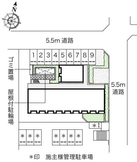 フィーレ(52348)の駐車配置図