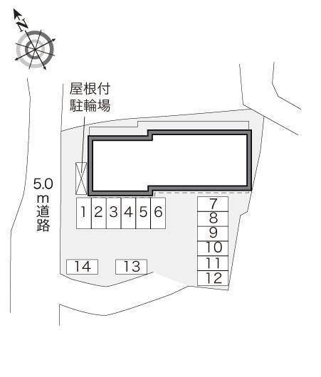 宗像(28386)の駐車配置図