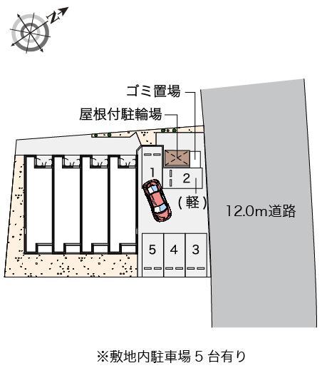 ハッピークローバー(52956)の駐車配置図