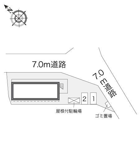 日野ＯＧＭⅡ(23568)の駐車配置図