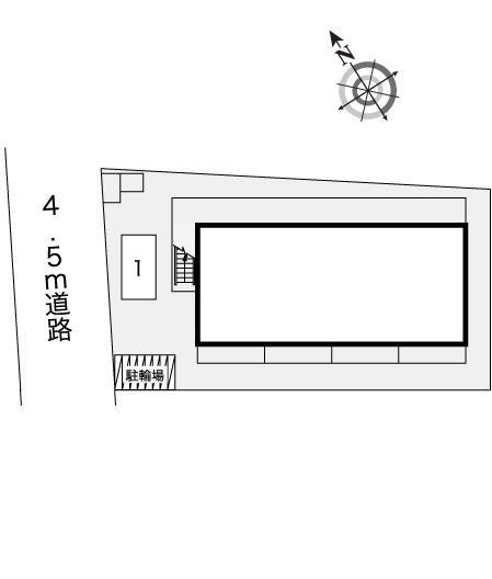 長砂(8992)の駐車配置図