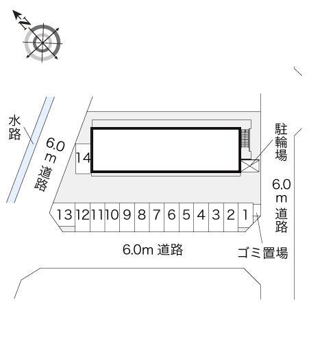 ｎａｏ(24414)の駐車配置図