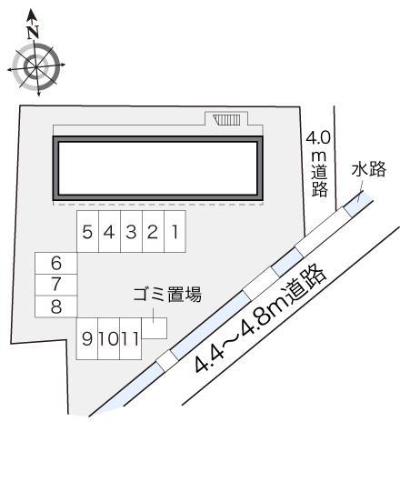倉敷川入(19764)の駐車配置図