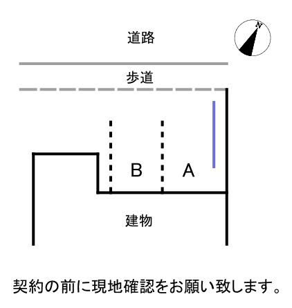 宮下町サンパーキングの駐車配置図