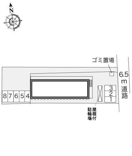 おおやぶ２(29849)の駐車配置図