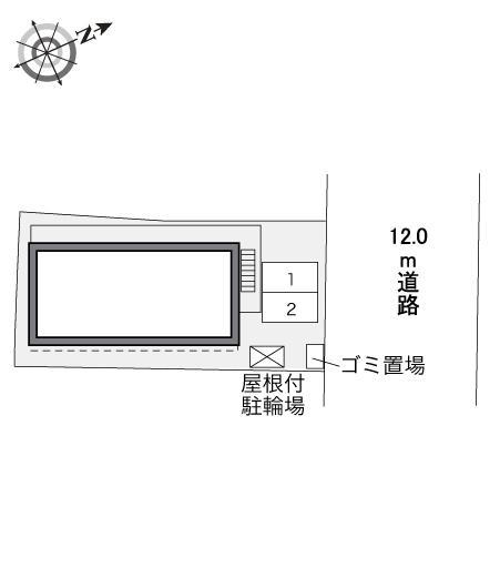 味美ラディーパリンズ(34491)の駐車配置図