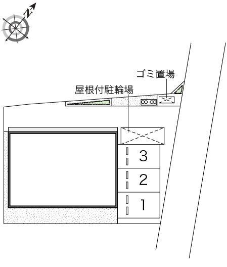 サンモール(47213)の駐車配置図