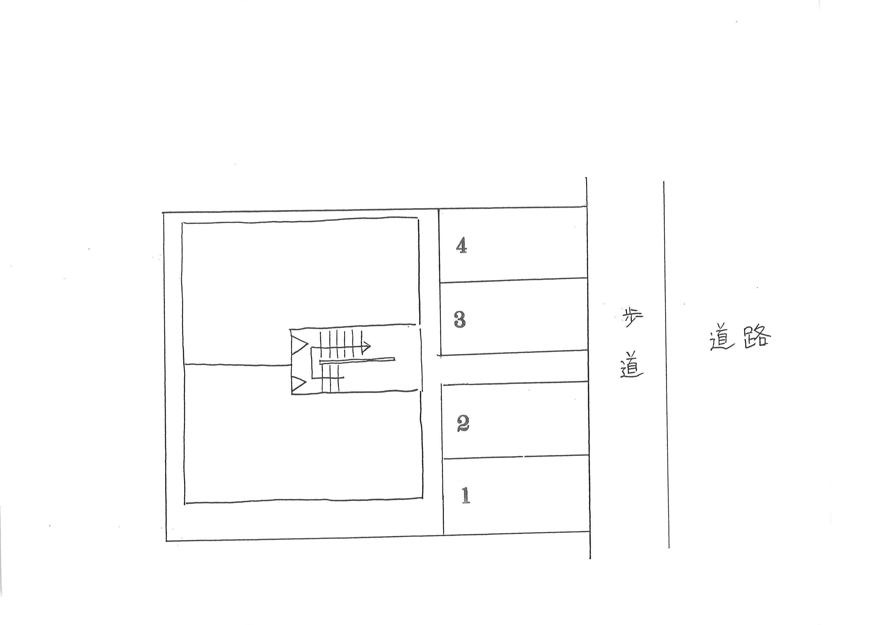 ロータスカーサの駐車配置図