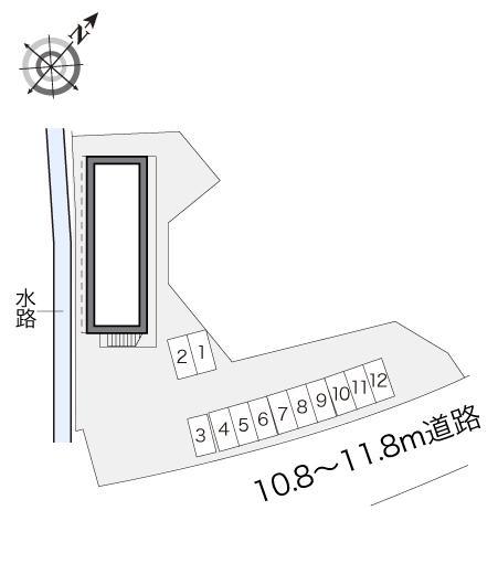 ダイヤ(18007)の駐車配置図