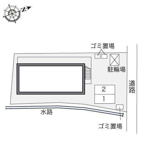 源池(23808)の駐車配置図