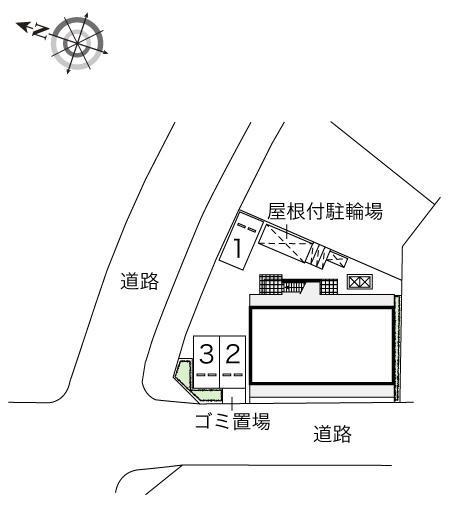 カルナック(45561)の駐車配置図