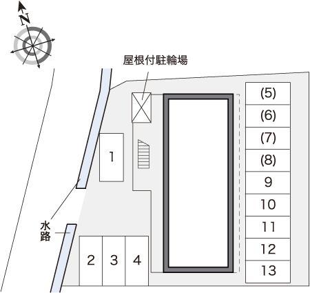 信州ｉｎ２(16095)の駐車配置図