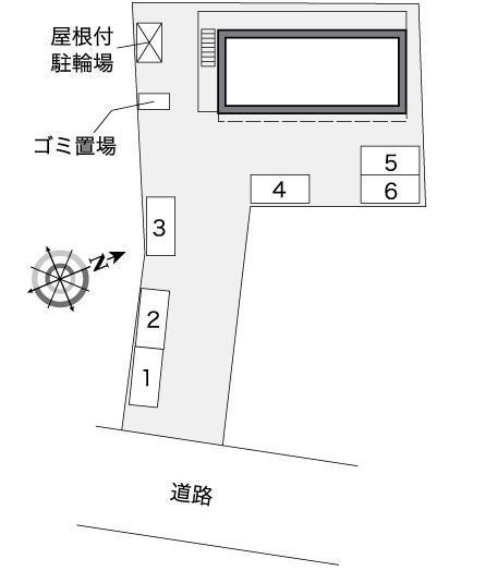 ＫＳⅦ(37834)の駐車配置図