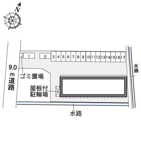 シュトラール(32321)の駐車配置図