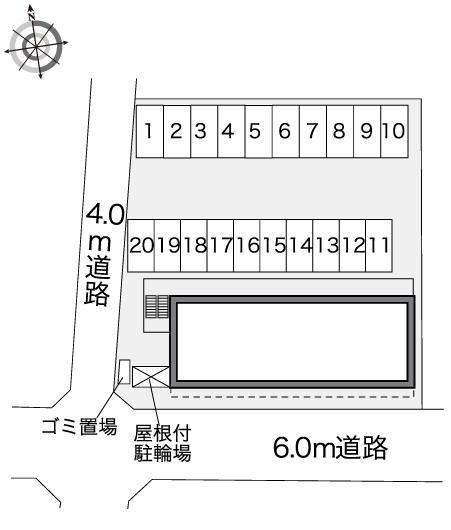 サンサン木の実(40075)の駐車配置図