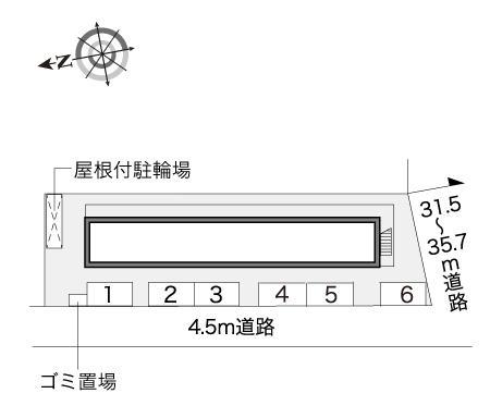 ファウィステリア(14659)の駐車配置図