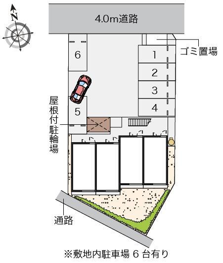 足高(30798)の駐車配置図