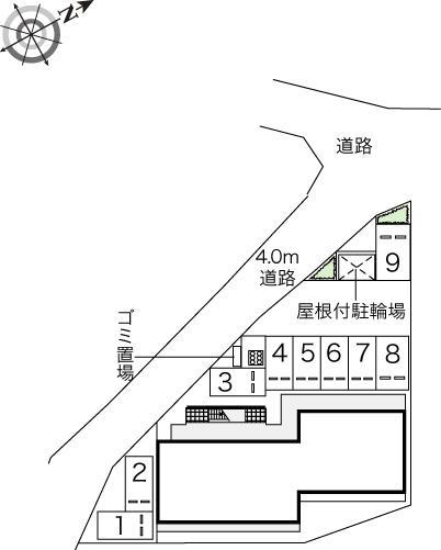 真(43238)の駐車配置図
