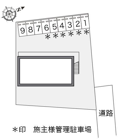 藤(11566)の駐車配置図