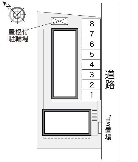 ＲＡＦＦＩＮＥ(30903)の駐車配置図