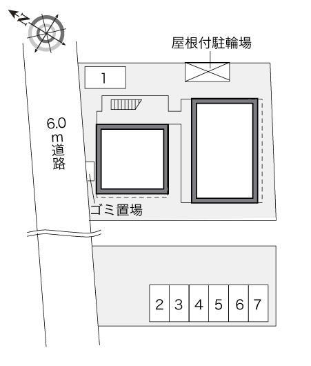 芦田スマイル(23337)の駐車配置図