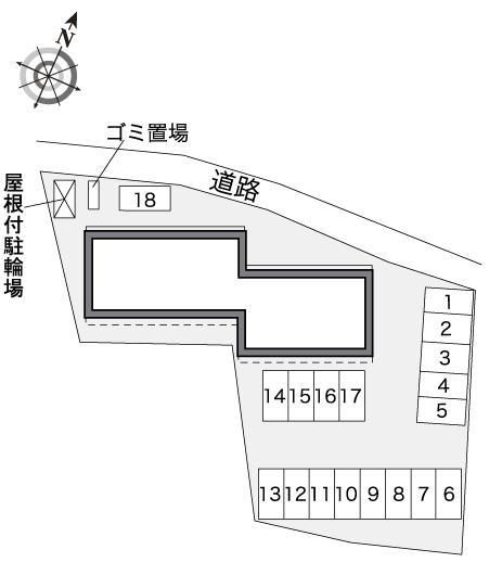 みれいゆ(32176)の駐車配置図