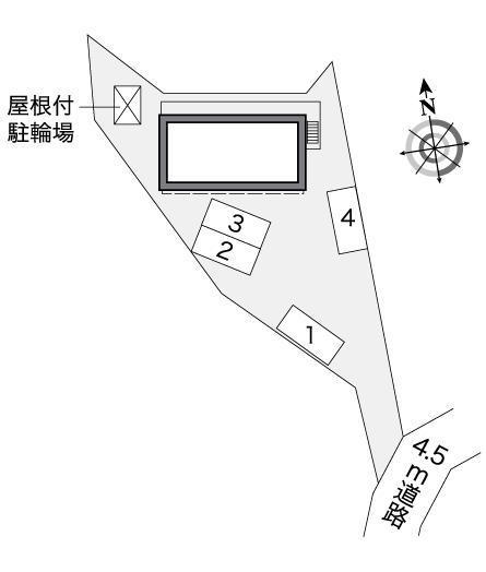 獅子ヶ谷(26462)の駐車配置図