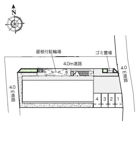 ラ　プランタンⅡ(40918)の駐車配置図