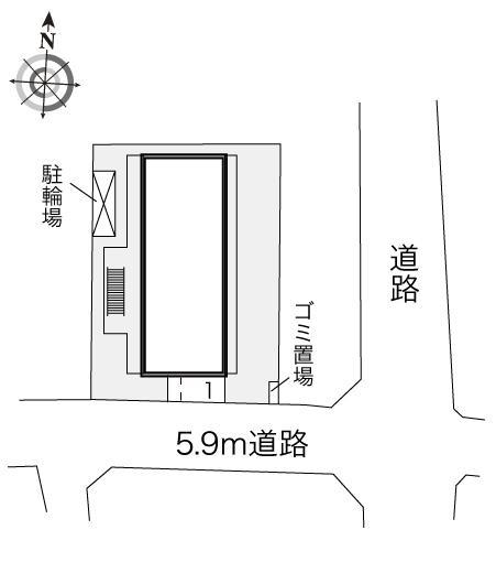 武庫川東(21153)の駐車配置図