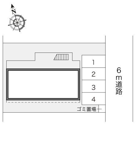 カメリア(15175)の駐車配置図