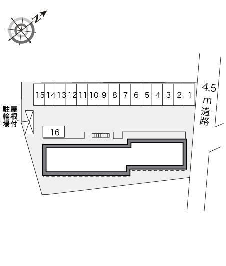 アイーダ(32367)の駐車配置図
