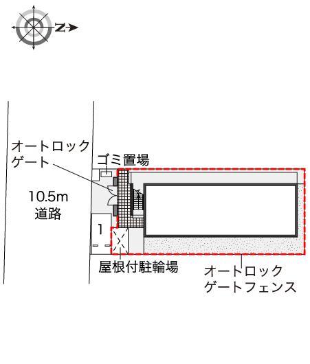Ｊ　ＢＯＸ　Ⅳ(46935)の駐車配置図