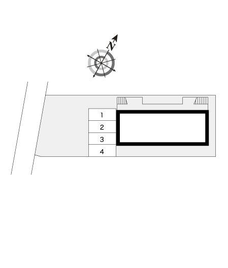 Ｂｅｌｌｅ　ｄｅｍｅｕｒｅ(7698)の駐車配置図