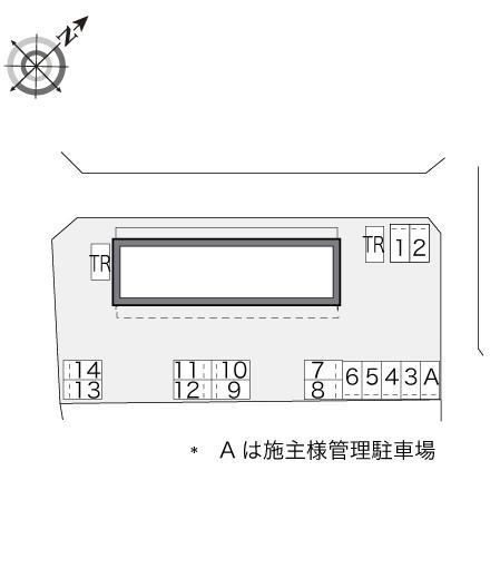ソフィア(11201)の駐車配置図