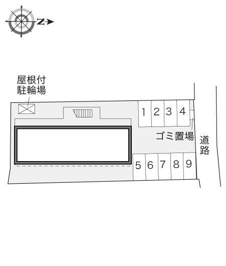 Ｎａｇｉｓａ(18399)の駐車配置図