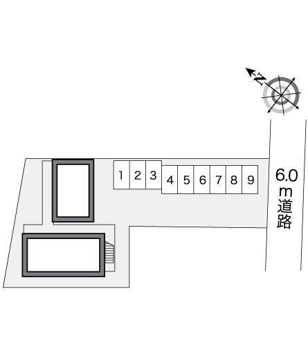 桜町(25630)の駐車配置図