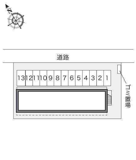 光(21562)の駐車配置図