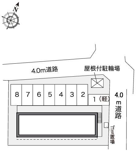 ひまわり(30478)の駐車配置図