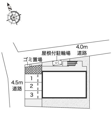 メルベーユヒルズ(48044)の駐車配置図