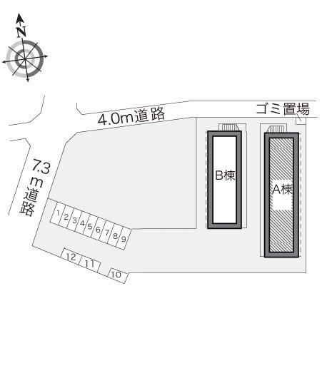 ワンダーランド(17505)の駐車配置図