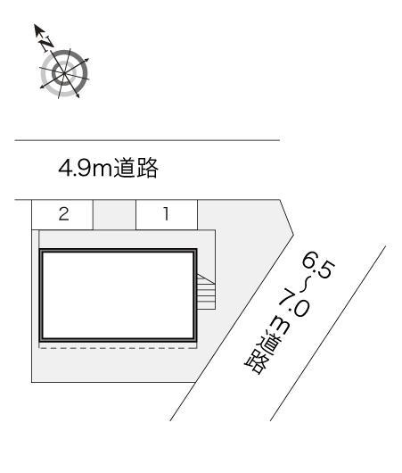 若葉(15822)の駐車配置図