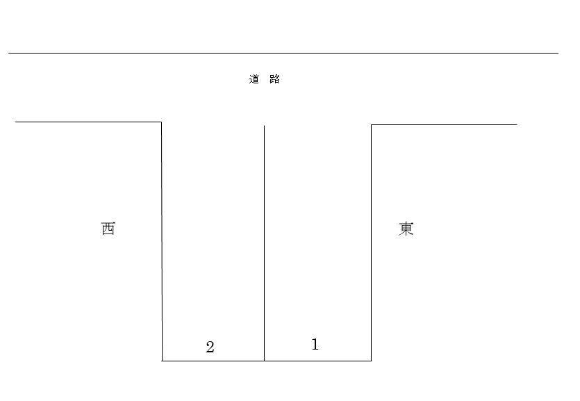 荒田2丁目駐車場の駐車配置図