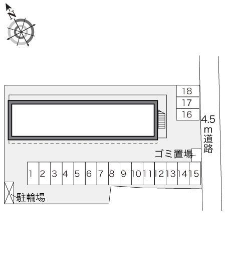 エスペランサⅡ(24752)の駐車配置図