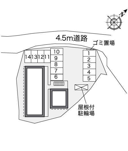 町田(35371)の駐車配置図