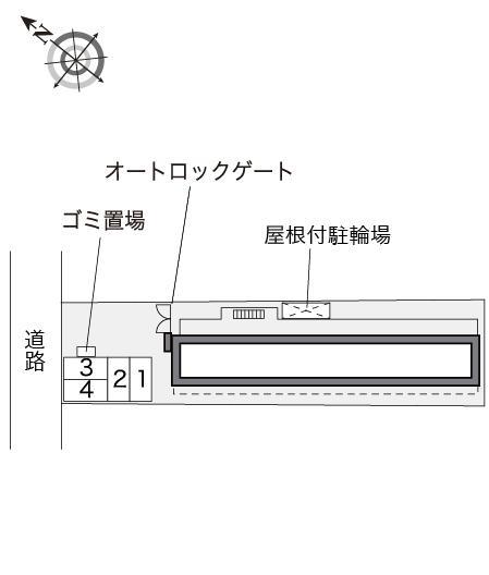 はざま(34976)の駐車配置図